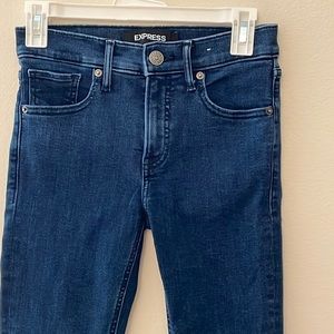 EXPRESS - ANKLE LEGGINGS - 0R - MID RISE